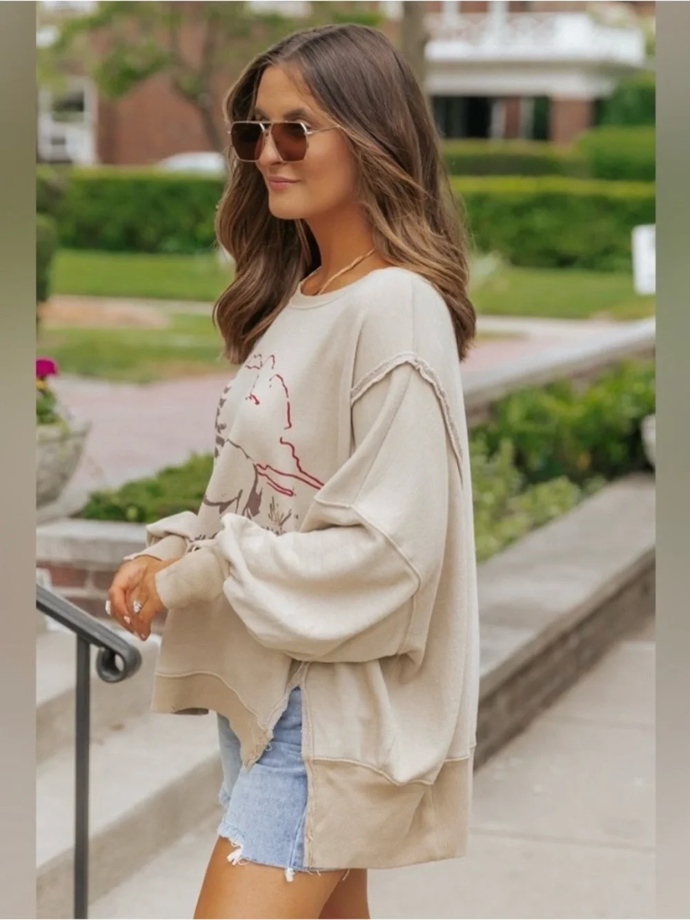 Free People casual cream